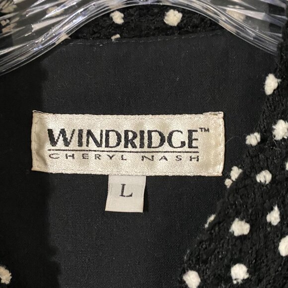Vintage Windridge Cheryl Nash Womens Button Front Jacket Dressy Classic Pockets - Picture 3 of 5